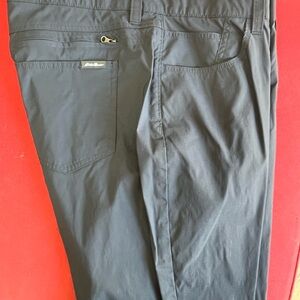 Eddie Bauer Men's Dark Gray Chinos